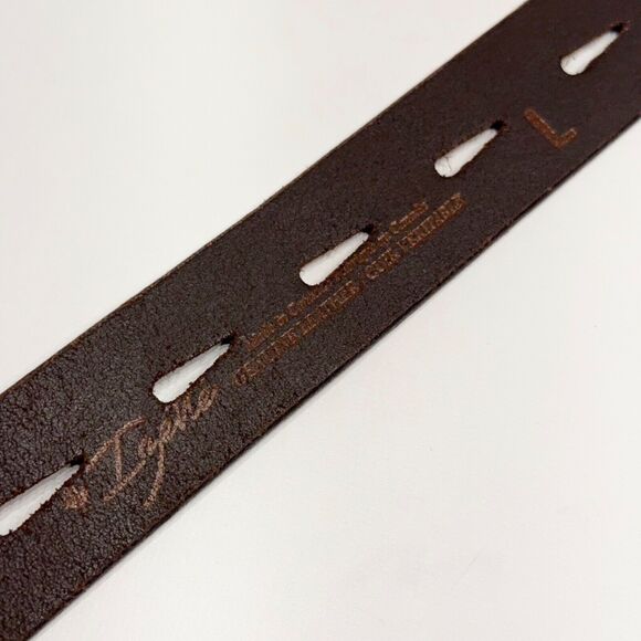 Izette Women’s Genuine Leather Western Style Belt Made in Canada Size L (A4) - Picture 6 of 9